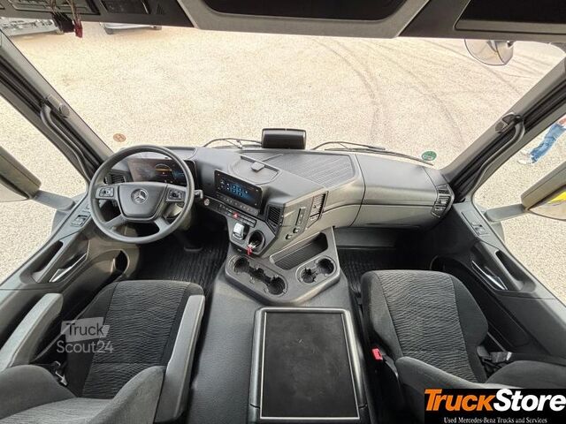 Autocarro con pianale e telone  Actros 2533L EDSCHA Curtainsider