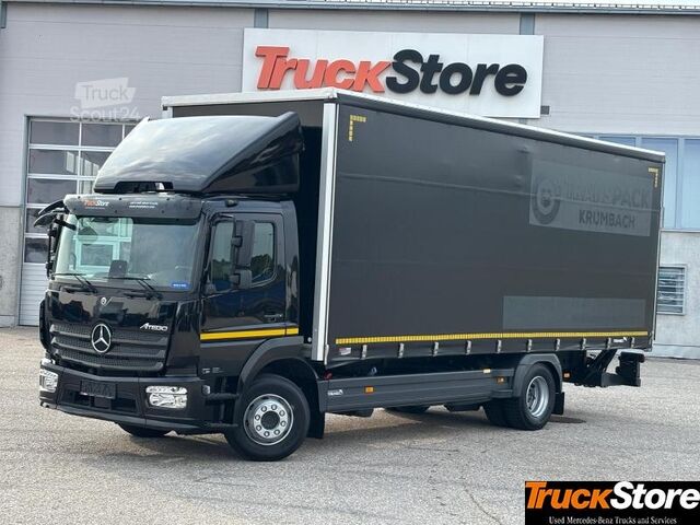 Kamion sa ravnom platformom i ceradom  Atego 1330LL CURTAINSIDER Curtainsider