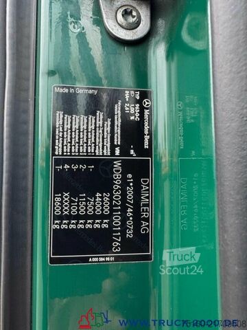 Maināms virsbūves kravas automobilis Mercedes-Benz Actros 2536 6x2 Mega Volumen 2 Betten + Retarder