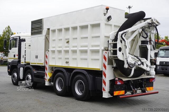 Vakumlu ekskavatör MAN TGA 35.440 8×4 / SB-106 vacuum excavator