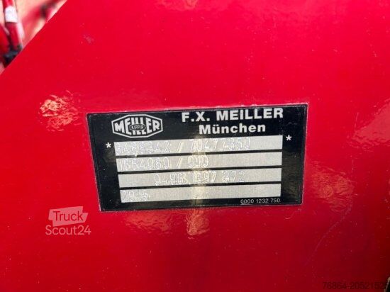 Kiepwagen VOLVO FH 460 MEILLER HINTERKIPPER