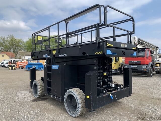 Platformă foarfecă Haulotte HS18E PRO - 4x4 - 18m, electric