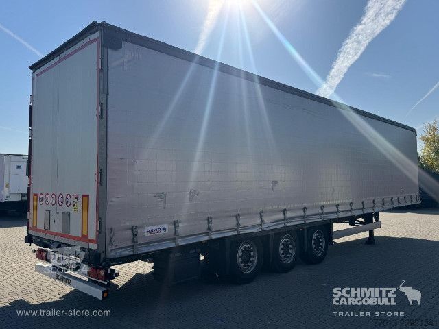 Auflieger mit Pritsche & Plane Schmitz Cargobull Curtainsider Mega