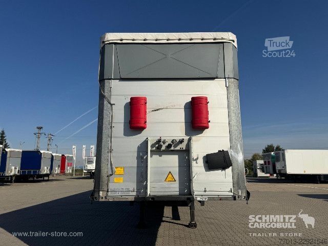 Auflieger mit Pritsche & Plane Schmitz Cargobull Curtainsider Mega
