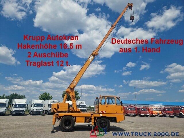 Krupp 12GTT 4x4 Hakenhöhe 16m Original 16.253 Km