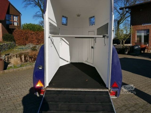 Rimorchio per trasporto cavalli BÖCKMANN 1,5 Pferde  Heckklappe schwenkbar