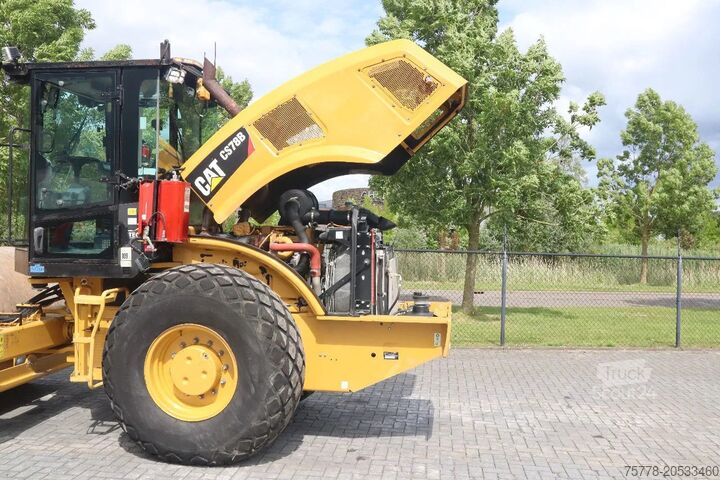 Rolă vibratoare Caterpillar CS78B | TRIMBLE GPS | GOOD CONDITION