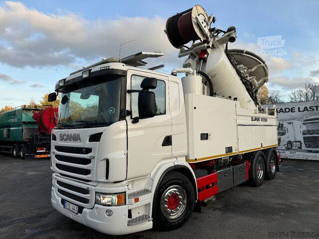 Suction vehicle Scania G440 Euro 6, Vacuum / Sewer Jetter / Recycler, ...