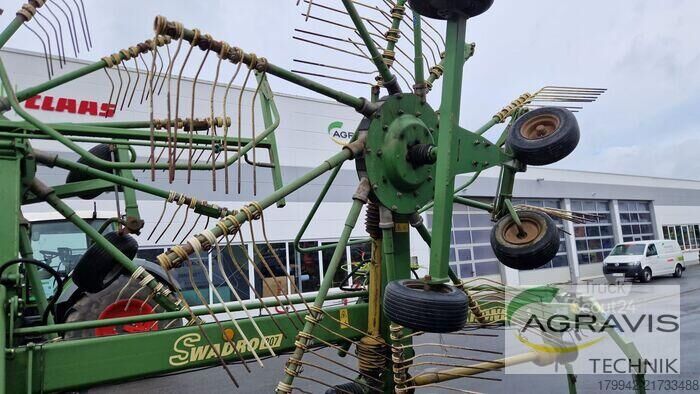 Tecnologia de feno Krone SWADRO 807