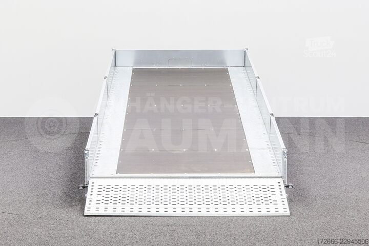 Висок товарач Brian James Trailers CONNECT 476-5522-35-3-12 | TRIDEM | ANKIPPBAR | RAMPE 550X229X30CM 3500KG HOCHLADER | SCHWARZ