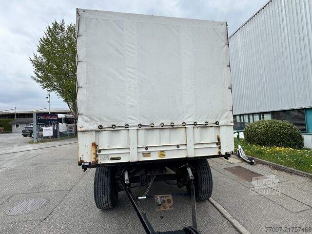 Otvorený príves s plachtou Krone AZ Pritsche 7,10m Plane BPW Luft