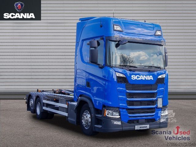 Āķa konteineru automašīna Scania S 500 B6x2*4NA - HIAB Multilift Ultima 21S.59 -