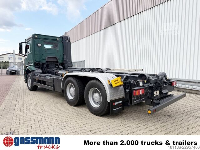 Камион с кука за контейнери Mercedes-Benz Arocs 2653 LK 6x4, Retarder, Motorabtrieb, Meiller