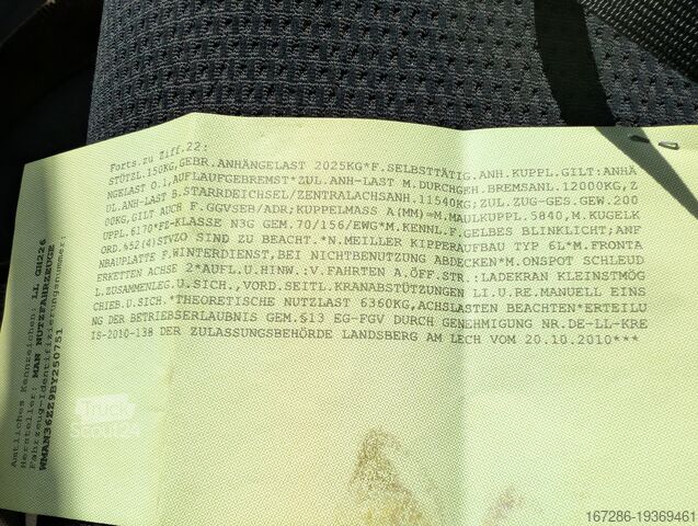 Tovornjak s samooskrbnim vozilom MAN TGM 13.250 4x4 BL