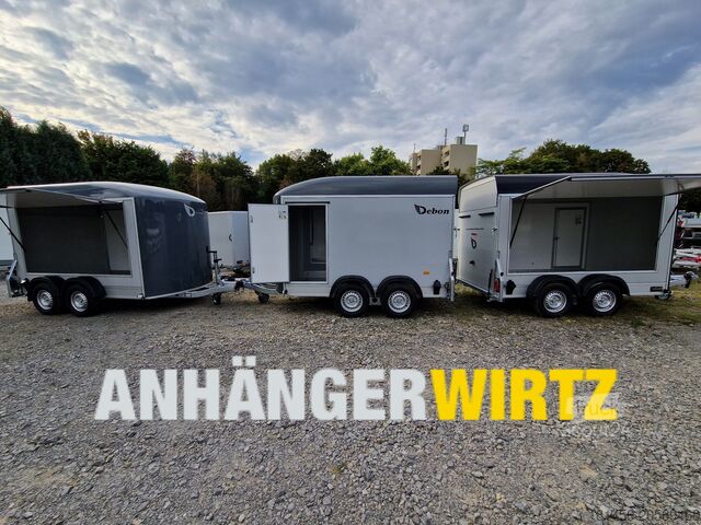 Prodajna prikolica Debon C500 Roadster Serviceklappe Tür Rampe
