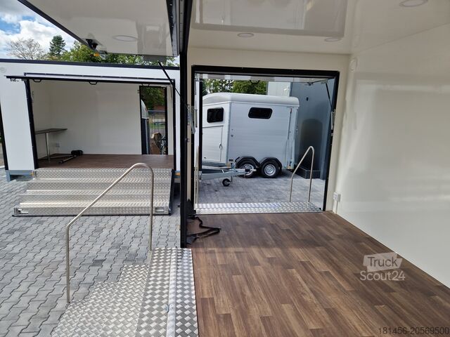 Bagagelabel trailershop Event Trailer iso Verkauf Infostand Neu