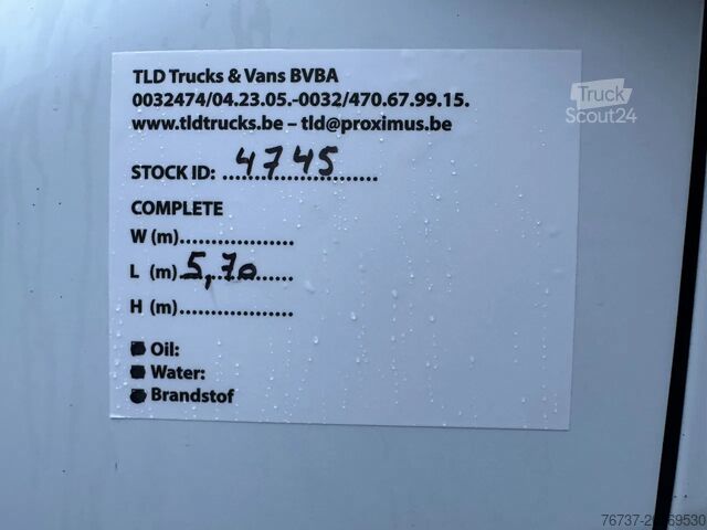 Φορτηγό κουτί Mercedes-Benz Sprinter 311 **BELGIAN ORIGINE**