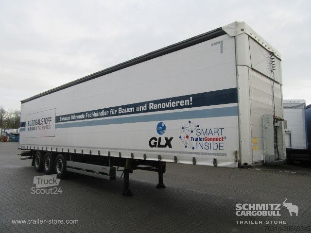 Open oplegger met zeil Schmitz Cargobull Curtainsider Standard Getränke