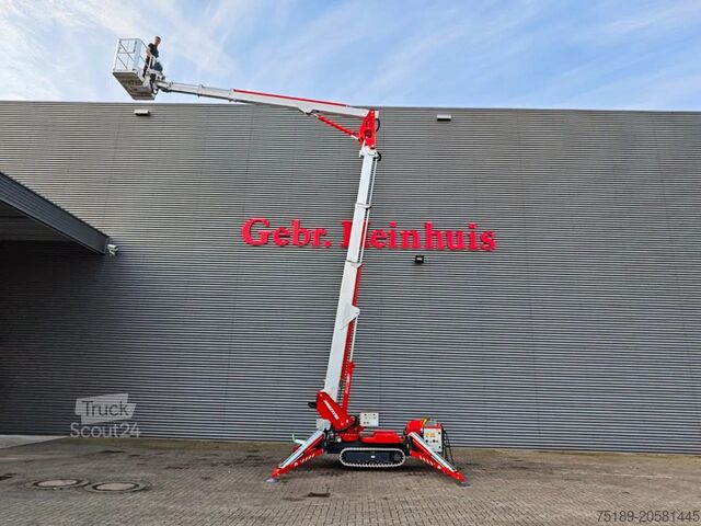 Ledad teleskopisk arbetsplattform Multitel SMX 250.2