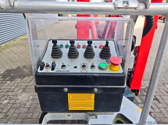 Nivelletty teleskooppinen työtaso Multitel SMX 250.2