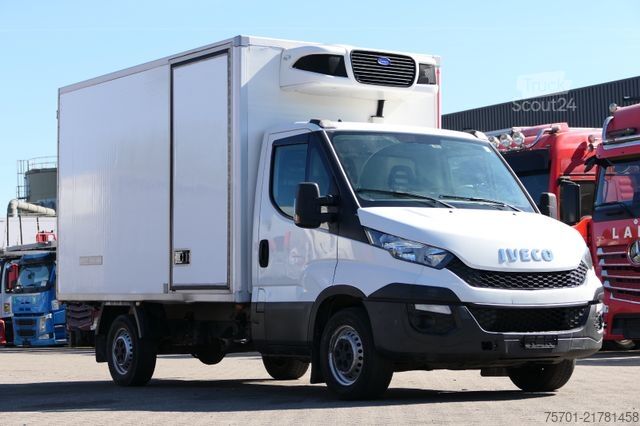 Koelwagen met geïsoleerde laadbak IVECO Daily 35-130 Hi Matic Kühlkoffer Carrier Bi-Temp