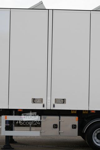 Semi-remorque fourgon EKERI FALTWANDKOFFER CITY 11m TRIDEC LBW 2000 kg