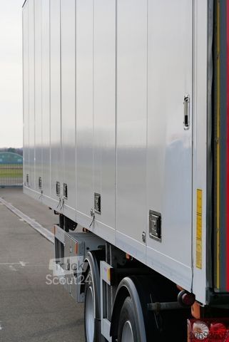 Kofferauflieger  EKERI FALTWANDKOFFER CITY 11m TRIDEC LBW 2000 kg