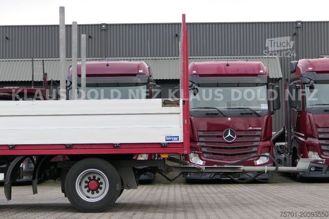 Otwarta przyczepa Birrer UE 18 Pritsche Baustoffanhänger Bordwände