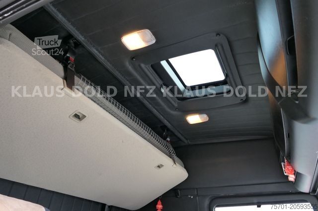 Ciężarówka z płaską platformą SCANIA R500 Pritsche Kran Palfinger Lift-/Lenkachse Eu5