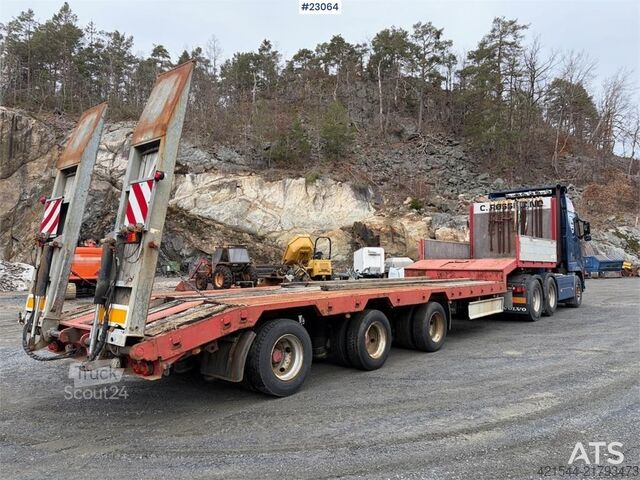 Standartinis-SZM Volvo FH16 540 truck m/ 2006 Damm machine trailer