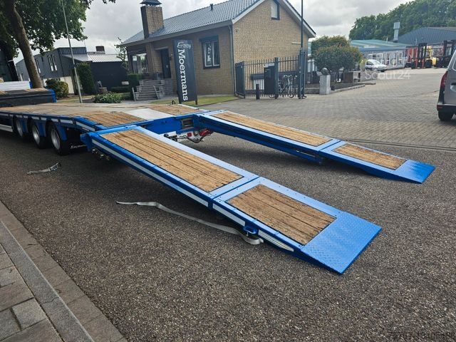 Polpriklopnik z nizko nakladalno ploščadjo KÄSSBOHRER LB3E Semie Tieflader Mit Rampen