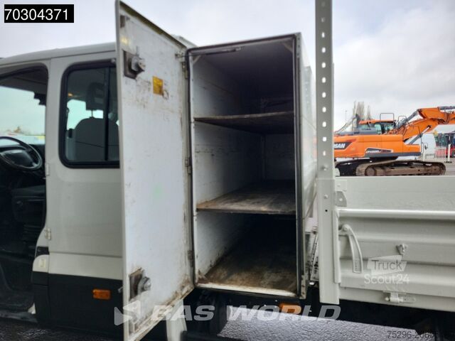 Platforma ładunkowa Iveco Daily 35C14 Dubbel Cabine Open Laadbak met Kist...