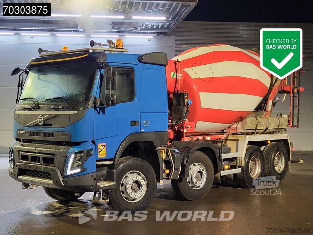 Mixer Volvo FMX 450 8X4 Stetter Mixer Full Steel Automatic ...