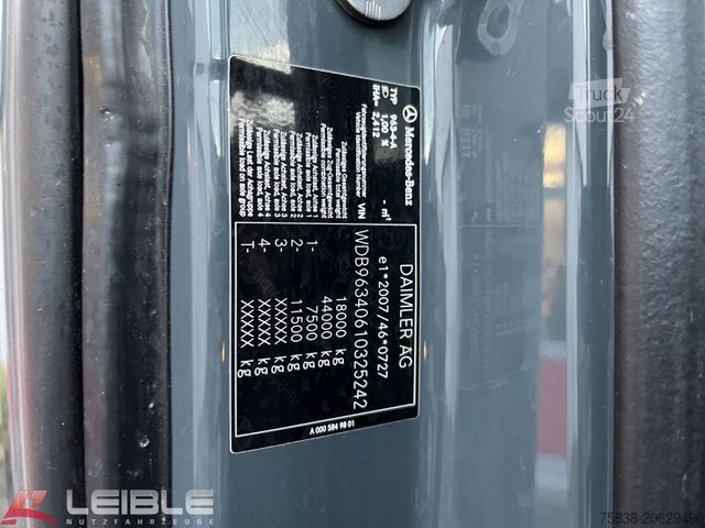 Nagy térfogatú nyergesvontató MERCEDES-BENZ Actros 1843 Mega*Stream Space*Solo Star*Alcoa*