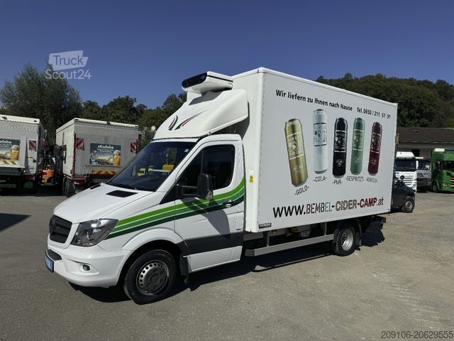 Fourgon isotherme frigorifique MERCEDES-BENZ Sprinter 516 Koffer LBW Carrier Vento 350 Klima