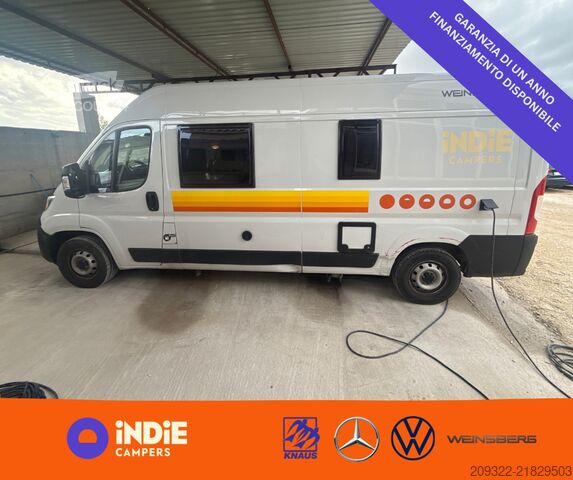 Asuntovaunu/karavaani Fiat Ducato Weinsberg Carabus 600K | 2023 | EURO 6 | Venditore professionale