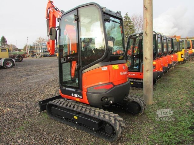 Μίνι εκσκαφέας KUBOTA U 27-4 HI Minibagger 36.500 EUR