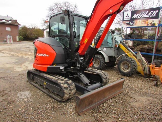 Mini ekskavatör KUBOTA KX 060-5 HI Minibagger 49.500 EUR