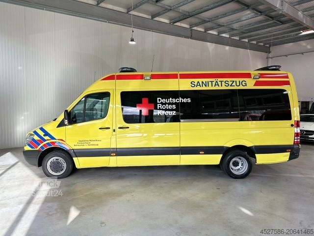Højt tag varevogn MERCEDES-BENZ Sprinter II 518*RTW*KTW*SANITÄTSZUG*ZIVILSCHUTZ