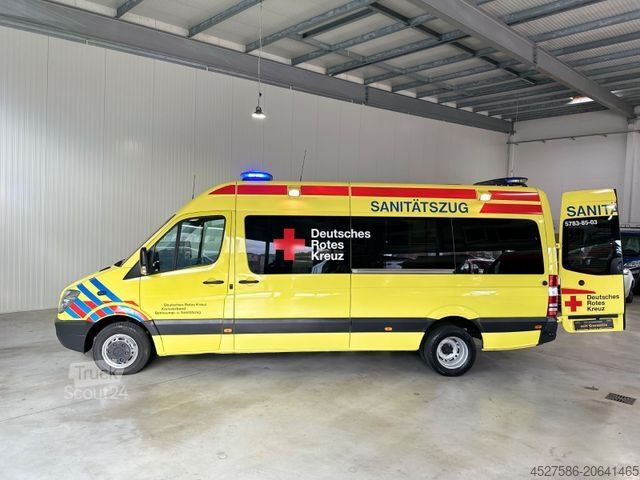 Yüksek tavanlı panelvan MERCEDES-BENZ Sprinter II 518*RTW*KTW*SANITÄTSZUG*ZIVILSCHUTZ