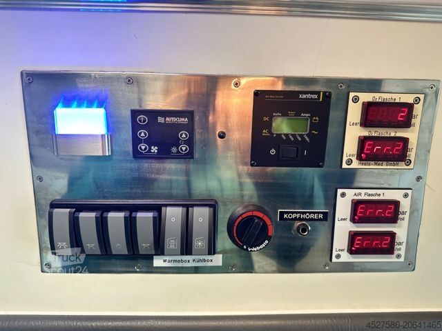 Højt tag varevogn MERCEDES-BENZ Sprinter II 518*RTW*KTW*SANITÄTSZUG*ZIVILSCHUTZ