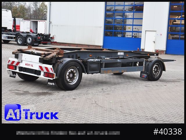 Görgős pótkocsi SCHMITZ ACF 18 Luft SAF TüV 07-2026,