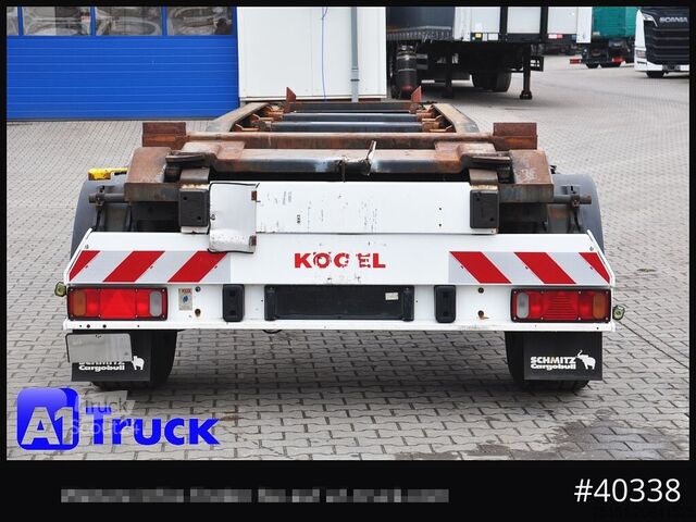 Afzetcontainer-aanhangwagen SCHMITZ ACF 18  Luft SAF TüV 07-2026,