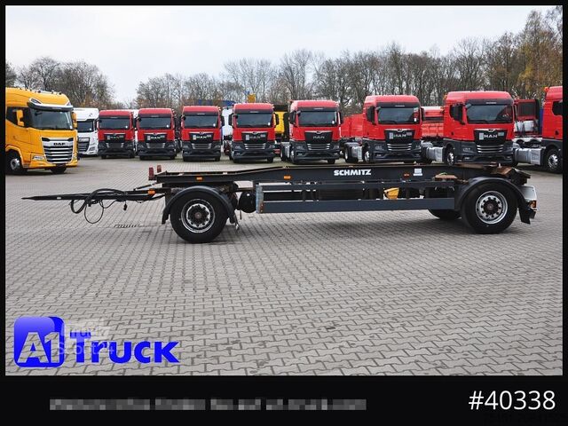 Görgős pótkocsi SCHMITZ ACF 18 Luft SAF TüV 07-2026,