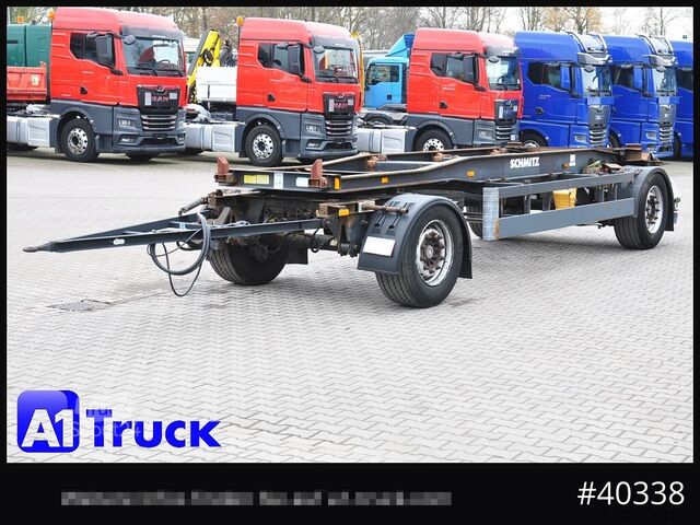 Rullplatformas piekabe SCHMITZ ACF 18  Luft SAF TüV 07-2026,