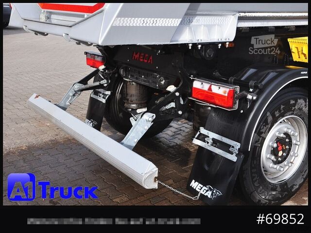 Kipper Auflieger REISCH Mega 28m³ Lift Stahl SAF Hardox