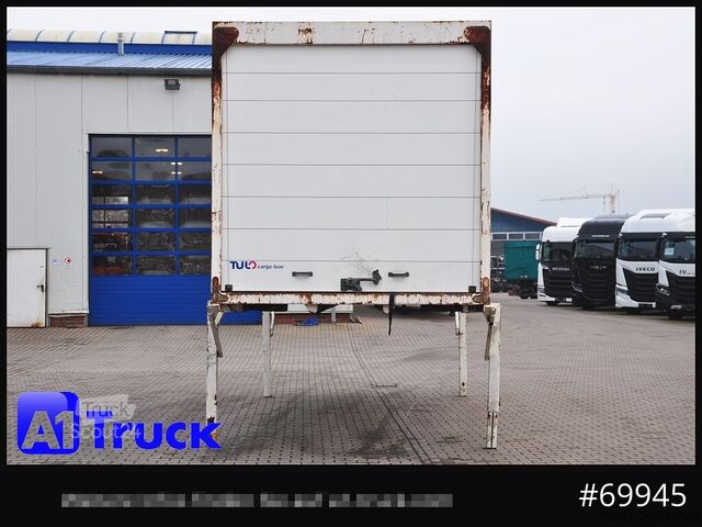 Carroçaria amovível com estrutura em caixa KRONE TULO Wechselbrücke  Koffer, Zurrösen innen 2460mm