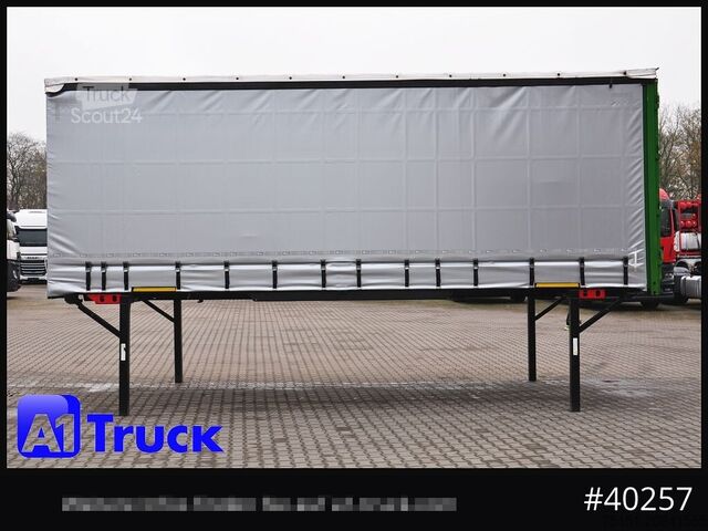 Udskifteligt lad med platform og presenning KOEGEL 7.45 BDF Wechselbrücke, neue Plane, Bordwand