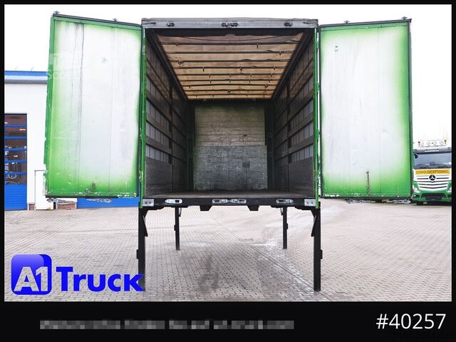 Udskifteligt lad med platform og presenning KOEGEL 7.45 BDF Wechselbrücke, neue Plane, Bordwand