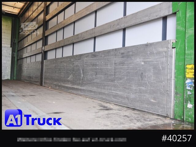 Değiştirilebilir kasa, platform ve brandalı KOEGEL 7.45  BDF Wechselbrücke, neue Plane, Bordwand